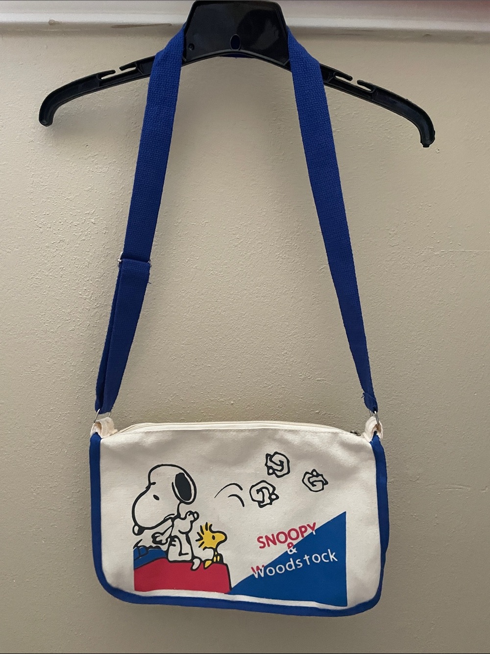 SNOOPY & WOODSTOCK Canvas Crossbody Bag